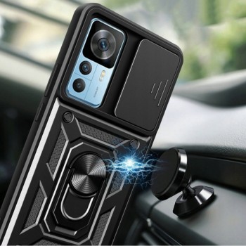 5in1 smūgiams atsparus dėklas su žiedu ir kameros apsauga (Xiaomi 12T/12T Pro)